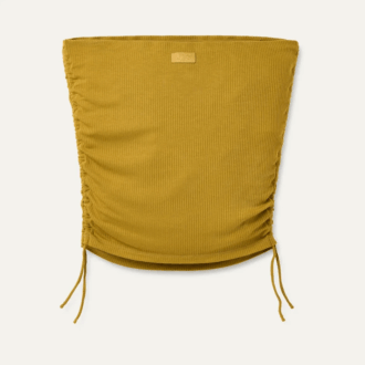 Emilia Bandeau Top Rib