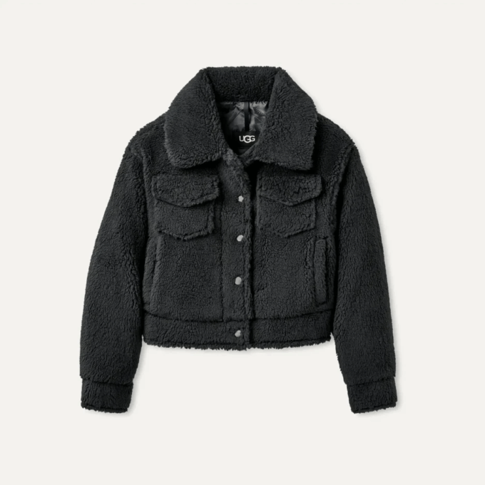 Frankie lyhyt trucker-takki Frankie lyhyt trucker-takki