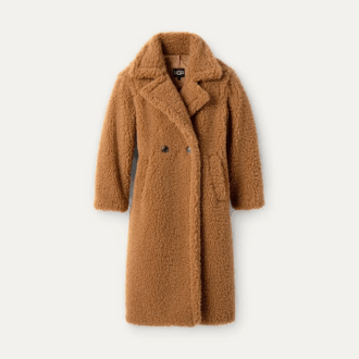 Gertrude Long Teddy Coat