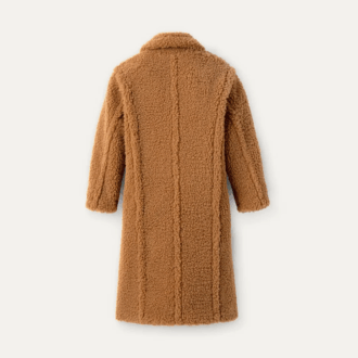 Gertrude Long Teddy Coat