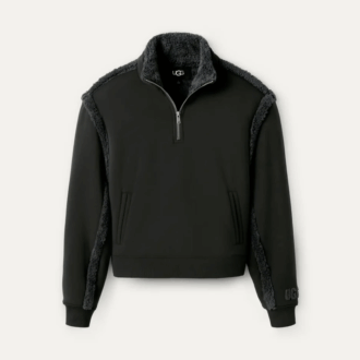 Lydi-fleece-huppari puolipitkällä vetoketjulla