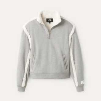 Lydi-fleece-huppari puolipitkällä vetoketjulla