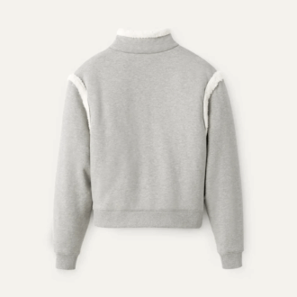 Lydi-fleece-huppari puolipitkällä vetoketjulla