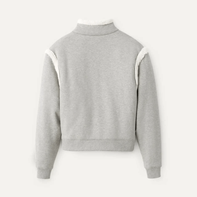 Lydi-fleece-huppari puolipitkällä vetoketjulla Lydi-fleece-huppari puolipitkällä vetoketjulla