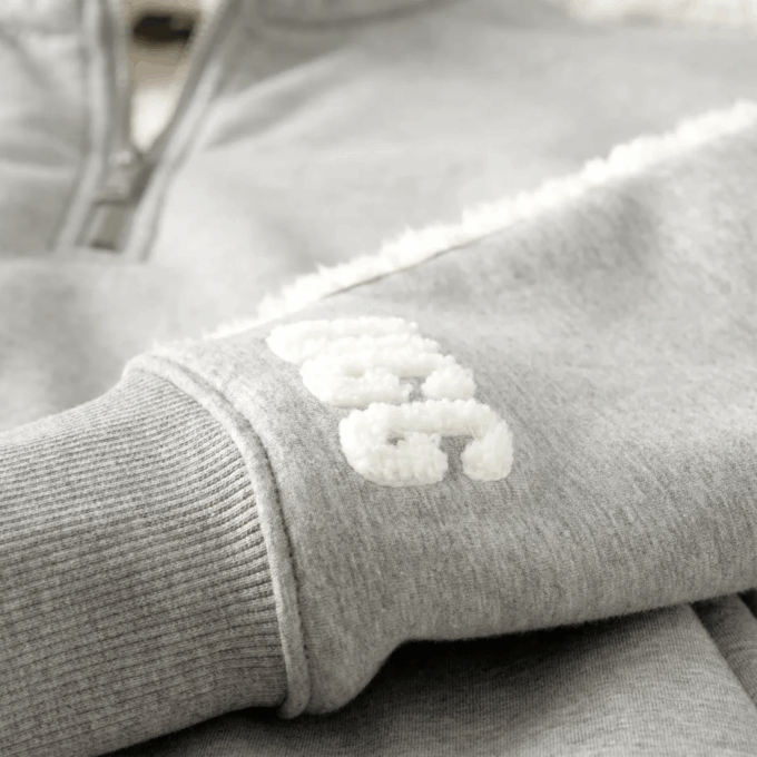 Lydi-fleece-huppari puolipitkällä vetoketjulla Lydi-fleece-huppari puolipitkällä vetoketjulla
