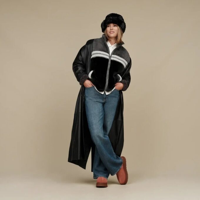 Marlene Sherpa -takki Heritage Braid Marlene Sherpa -takki Heritage Braid
