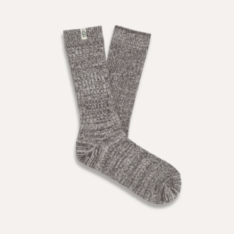 Rib Knit Slouchy Crew Sock Rib Knit Slouchy Crew Sock
