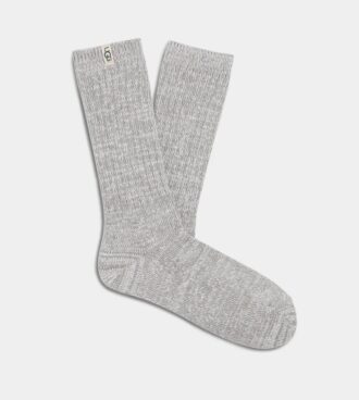 Rib Knit Slouchy Crew Sock Rib Knit Slouchy Crew Sock