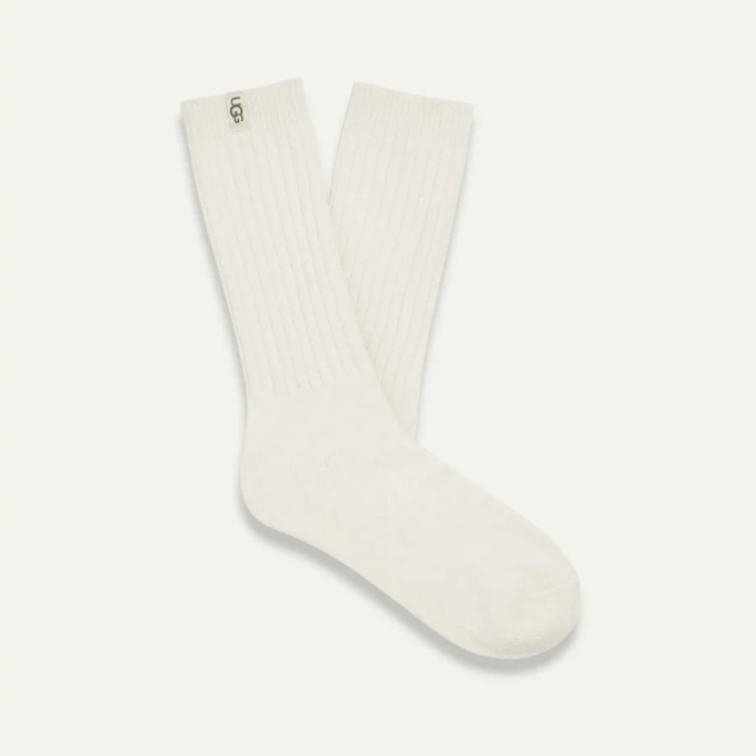 Rib Knit Slouchy Crew Sock Rib Knit Slouchy Crew Sock