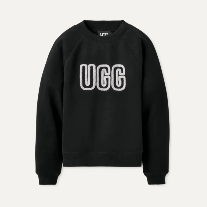 UGG-logolla varustettu pyöreäkauluksinen pusero UGG-logolla varustettu pyöreäkauluksinen pusero