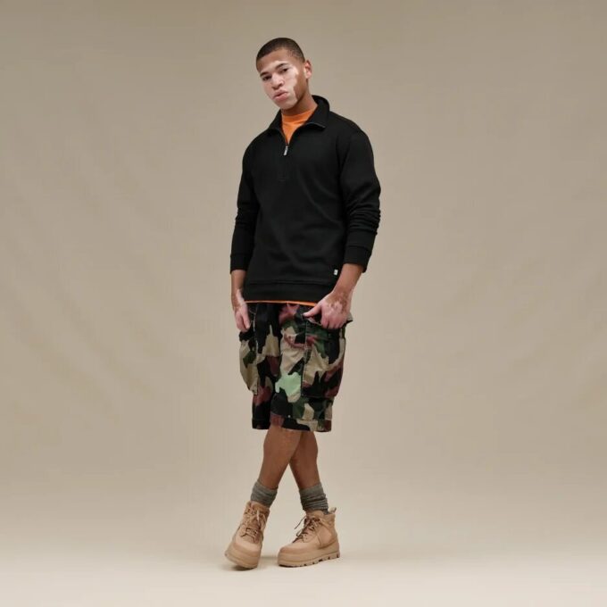 Zeke Half Zip -villapaita Zeke Half Zip -villapaita