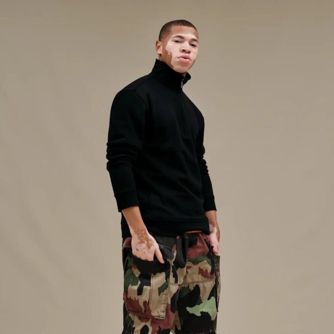 Zeke Half Zip -villapaita Zeke Half Zip -villapaita